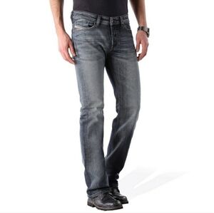 Diesel Men's Viker Regular Straight Fit Jeans size W 27 L 30 Wash 008QP or Gray